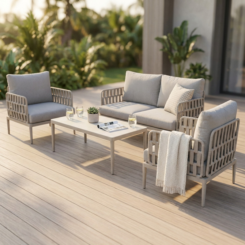 Come scegliere il salotto da giardino perfetto: materiali, stile e consigli utili