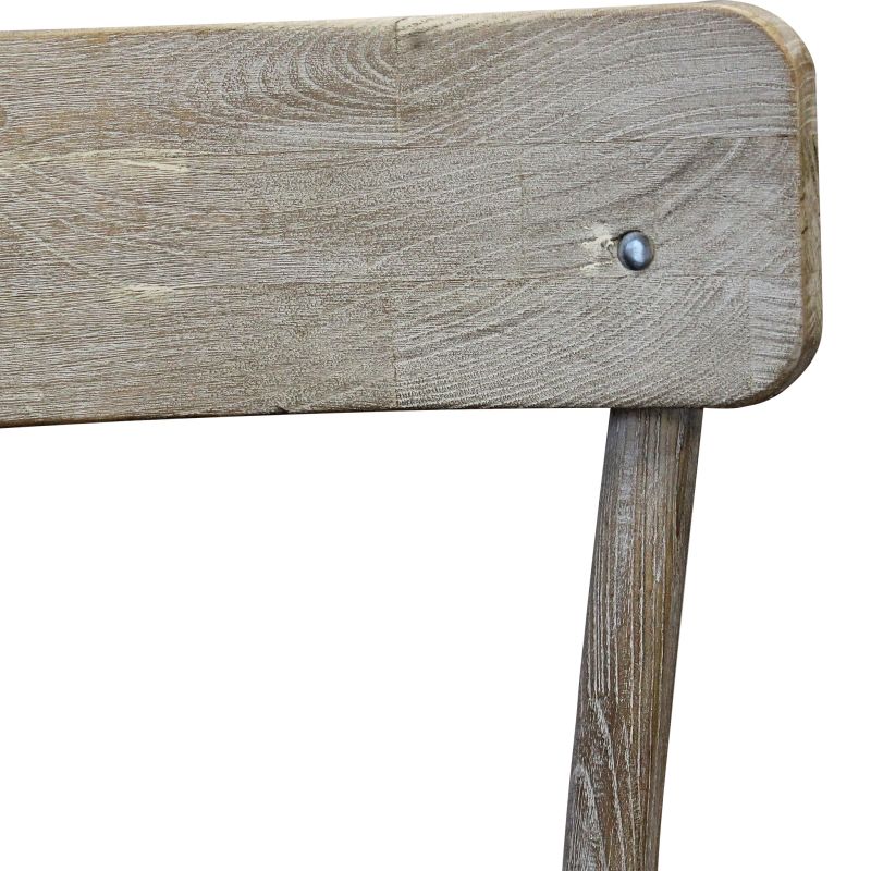CHELSEA - set 2 sedie in legno di olmo