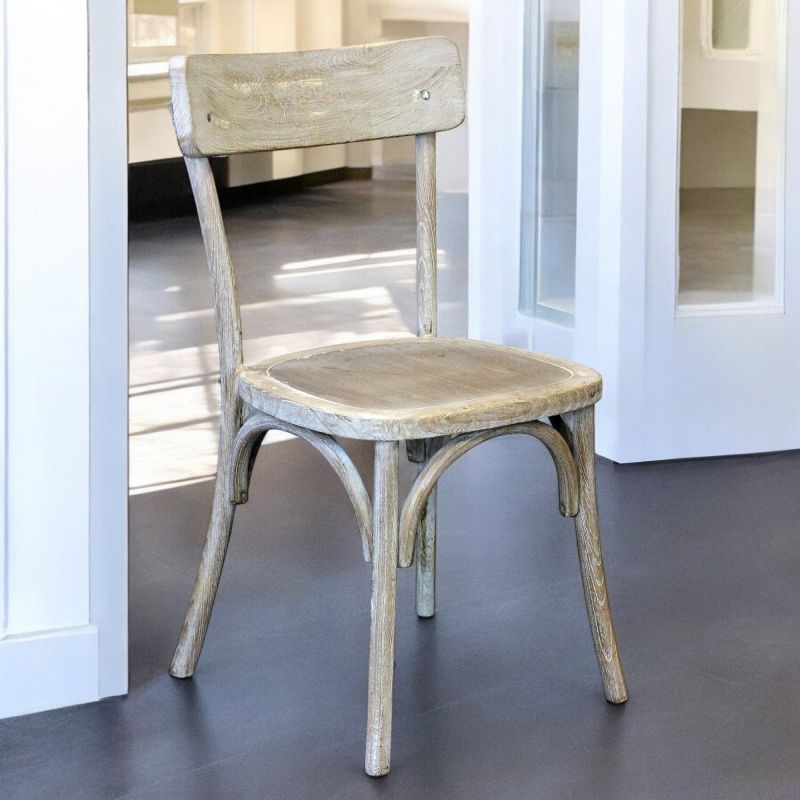 CHELSEA - set 4sedie in legno di olmo