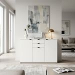 ONE - credenza moderna con 3 ante e 2 cassetti
