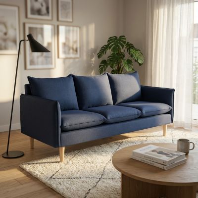 OLOF - divano stile scandinavo 3 posti