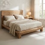 PEZ - letto in legno di pino invecchiato