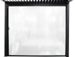Laterale in PVC per lato da 4 m pergola bioclimatica