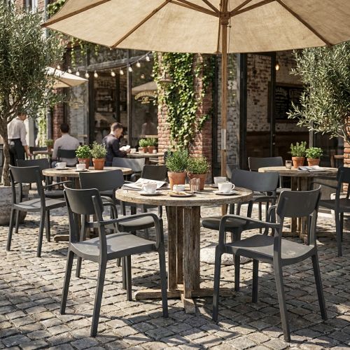 LAVENDER - poltrona da giardino in plastica