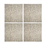 Set 4 pezzi piastra ombrellone palo laterale