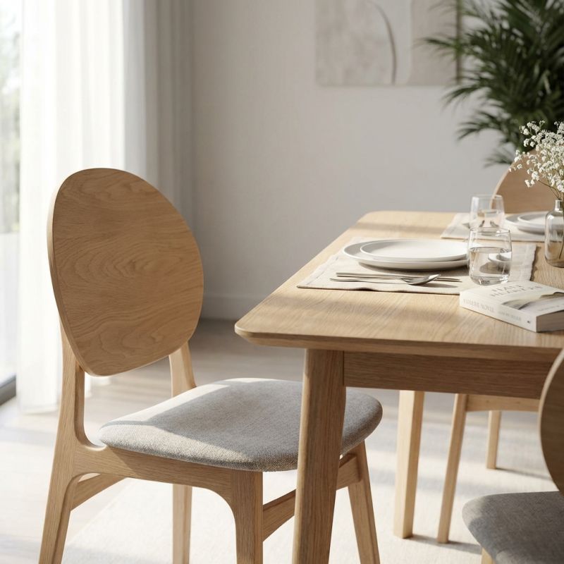 ELARA - poltrona moderna in legno