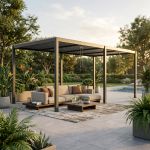 TWIGGER - pergola bioclimatica 7,8 x 4