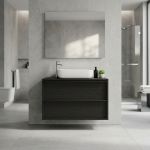 STEEL - mobile lavabo sospeso