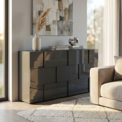 DOMO - madia di design moderno 3 ante