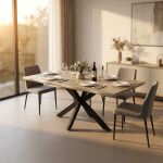 VODANUS - tavolo da pranzo fisso