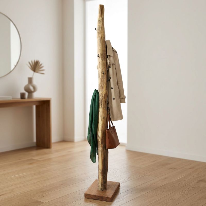 TOPIC - appendiabiti in legno di teak