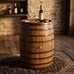 FRIO - tavolo a botte legno di mango