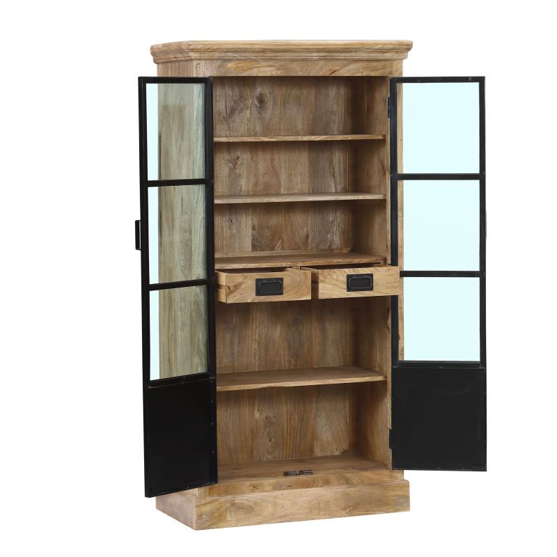 FREEMAN - mobile credenza in legno di mango