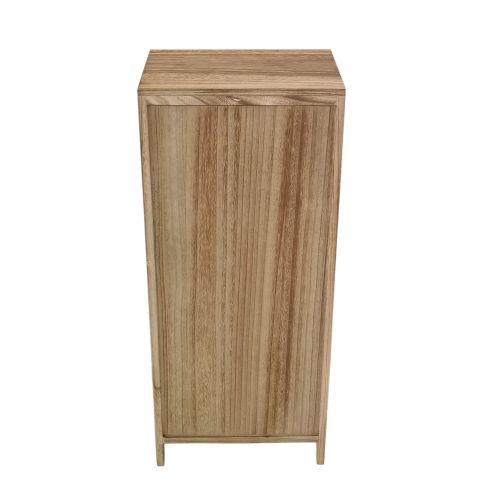 AZEL - mobiletto in legno con 2 cassetti e 1 anta