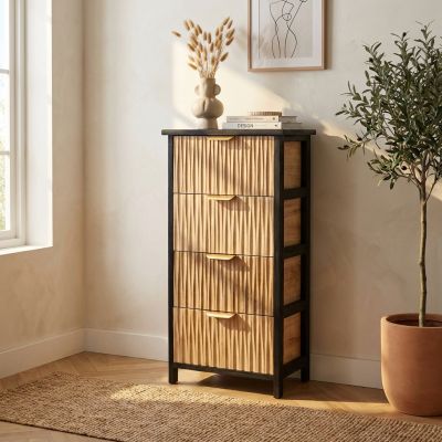 RAISSA - mobiletto in legno con cassetti