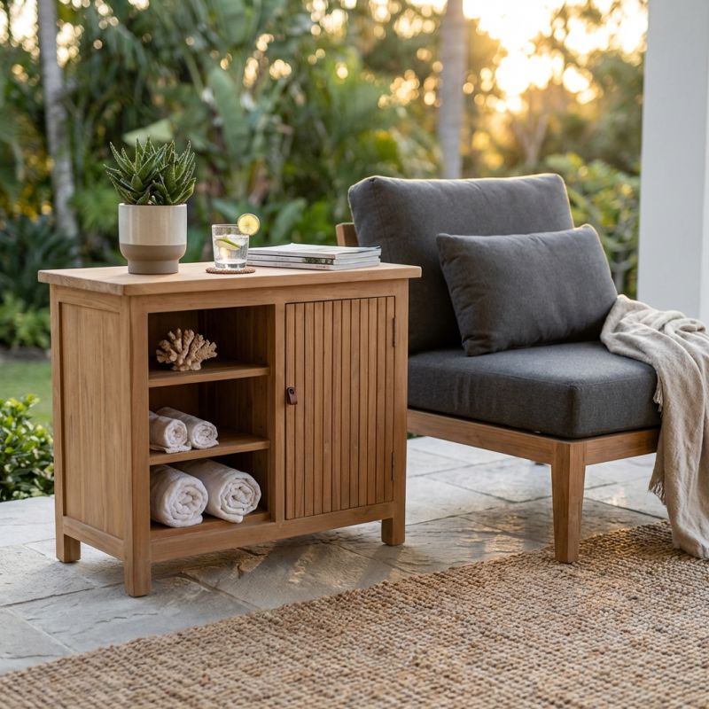 FLASH - mobile in teak