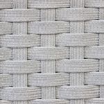 GAMORA - divano dx con struttura in alluminio effetto legno