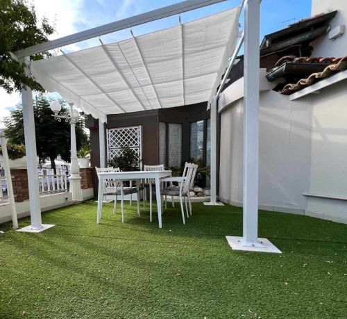 LAVENDER - gazebo retrattile 