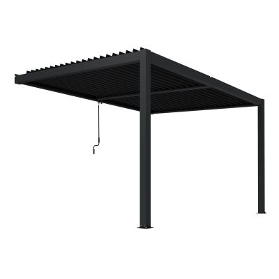 Pergola bioclimatica addossata 3 x 2,5 m