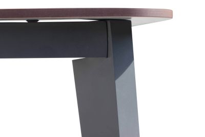 URANUS - tavolo da giardino in alluminio e laminato ad pressione hpl