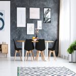 MARGOT - sedia nordica imbottita set da 6
