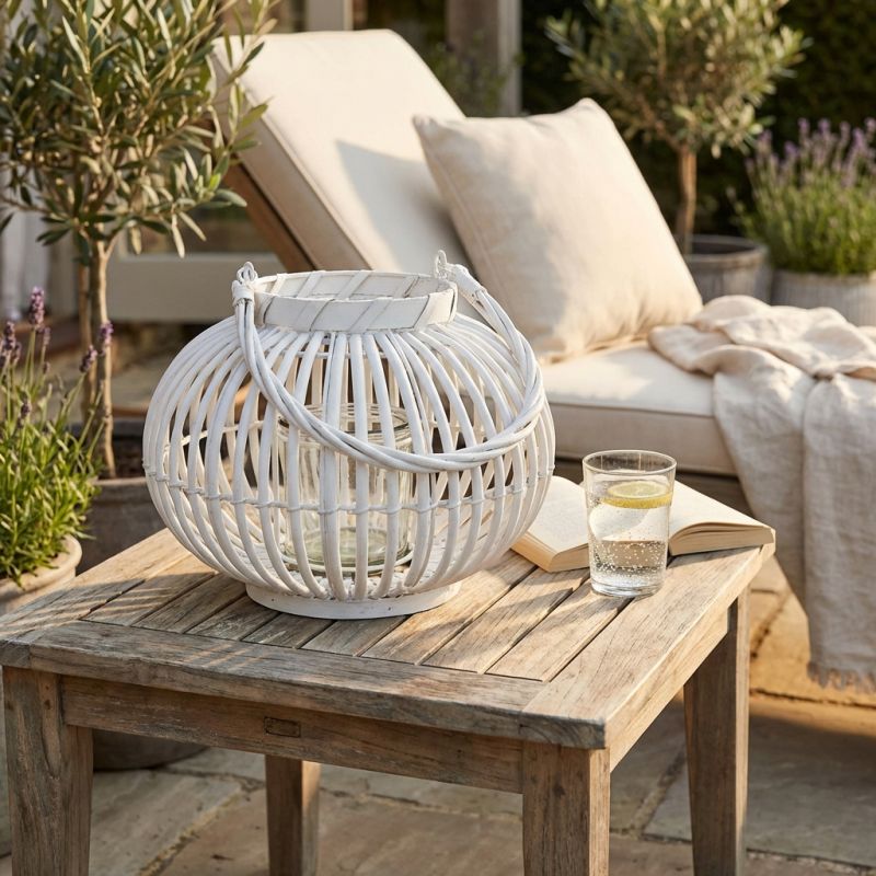 PAULETTE - lanterna in vimini