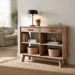 PINUS - credenza con 2 cassetti