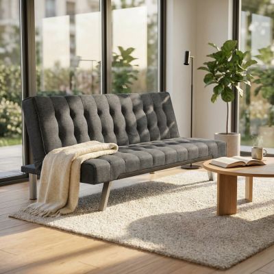 ADAM - divano letto moderno in tessuto