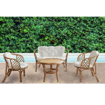 JERA - salotto da giardino in rattan
