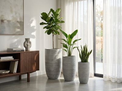 JULIA - set di 3 vasi