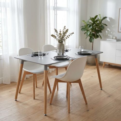 THOMAS - tavolo da pranzo scandinavo 120x80