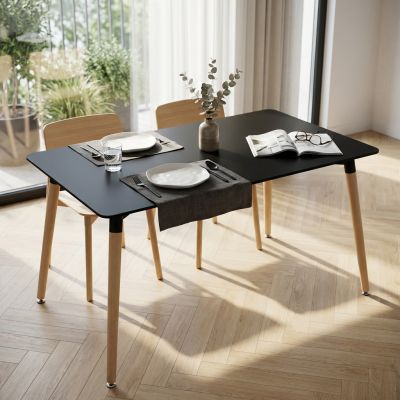 THOMAS - tavolo da pranzo scandinavo 120x80