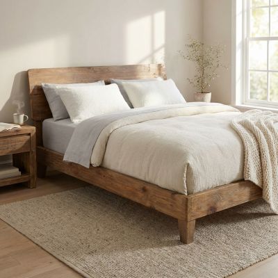 PINUS - letto in pino riciclato