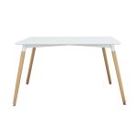 THOMAS - tavolo da pranzo scandinavo 120x80