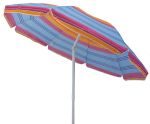 ombrellone da spiaggia tnt tondo 2 m / palo da 32 mm