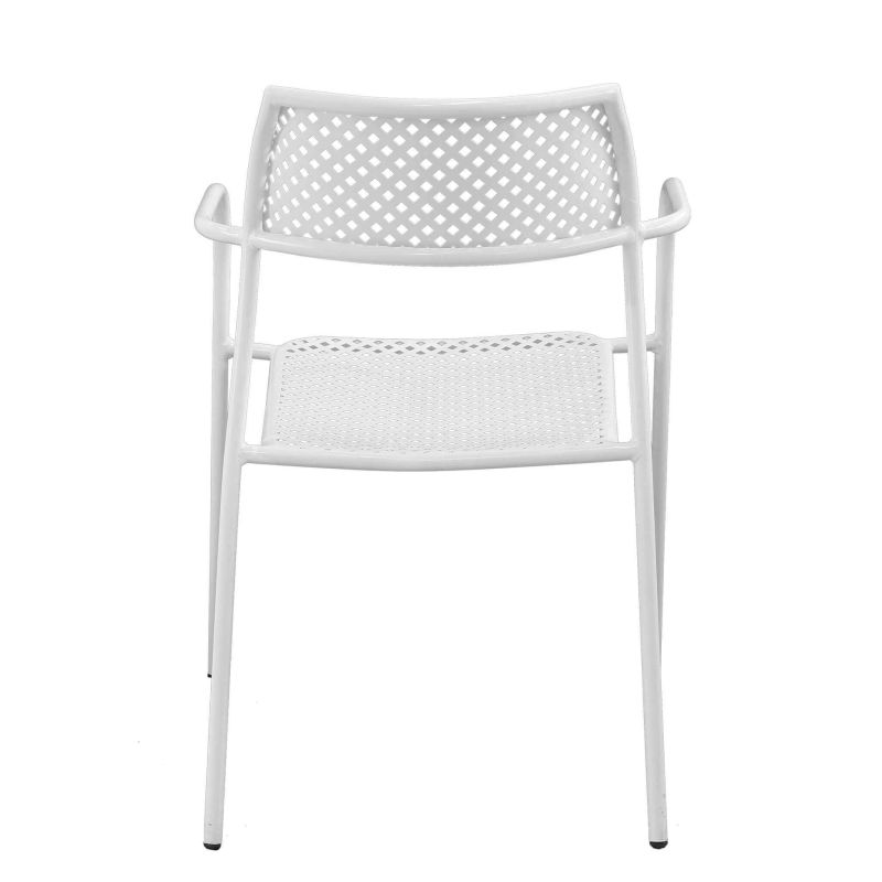 OPERA - set tavolo in alluminio cm 70 x 70 x 73 h con 2 poltrone Aviim