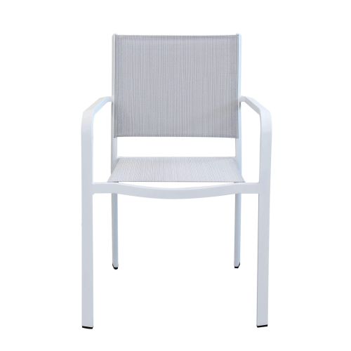 SPLENDOR - set tavolo in alluminio cm 200/300 x 110 x 75 h con 10 poltrone Splendor