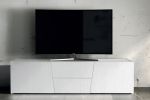 BURTON - mobile porta tv moderno in legno spazzolato