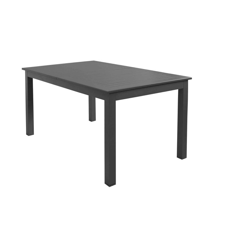 ARGENTUM - tavolo da giardino allungabile in alluminio da 150
