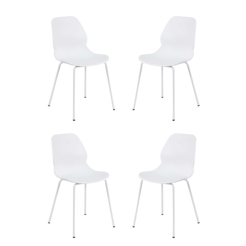 PAULE - sedia moderna set da 4