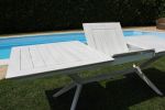 CAESAR - set tavolo in legno massiccio di acacia con 6 sedie Sortis