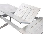 CAESAR - set tavolo in legno massiccio di acacia con 6 sedie Sortis
