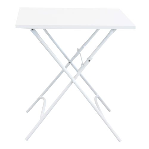 ROMANUS - set tavolo in metallo cm 70 x 70 x 72 h con 2 poltrone Romanus