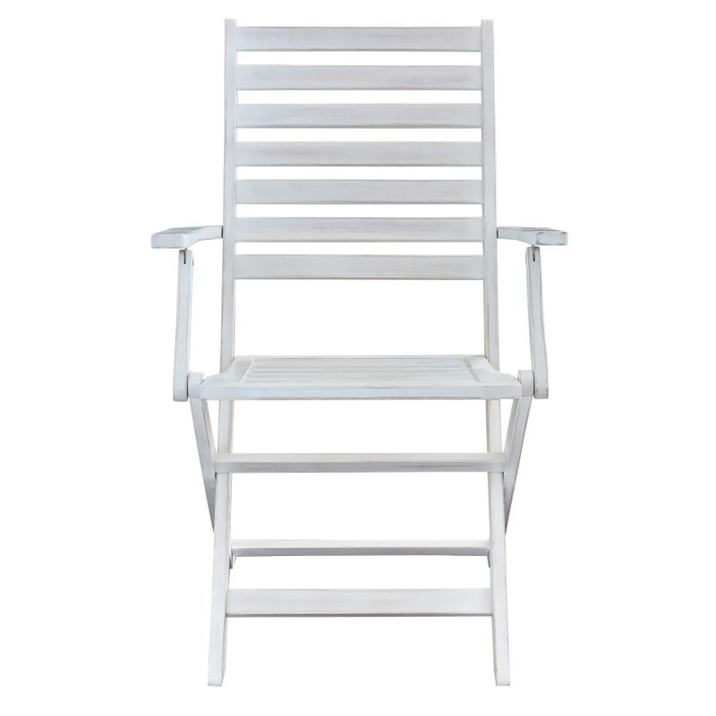 CAESAR - set tavolo in legno massiccio di acacia con 6 sedie e 2 poltrone Sortis