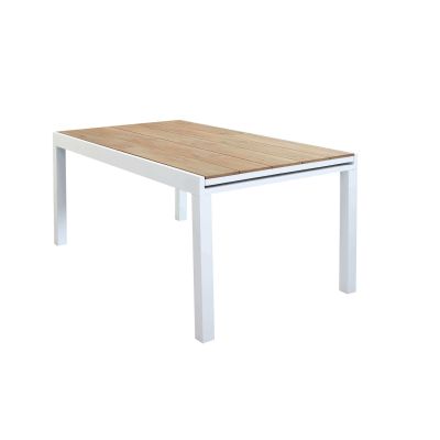 VIDUUS - tavolo da giardino allungabile in alluminio e polywood