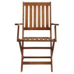 CAESAR - set tavolo in legno massiccio di acacia cm 150/200 x 90 x 78 h con 4 sedie e 2 poltrone Dresda